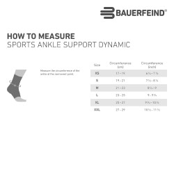 Bauerfeind Sports Ankle Support Dynamic rivera Productfoto