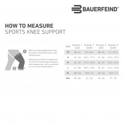 Bauerfeind Sports Knee Support rivera Productfoto
