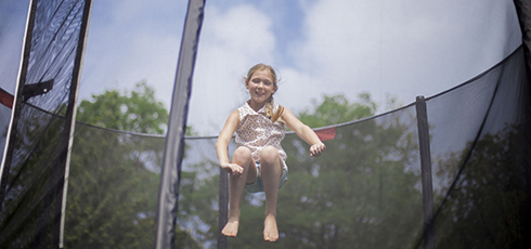 Trampolina ogrodowa Berg Ultim Champion InGround z siatką zabezpieczającą Deluxe SIATKA BEZPIECZEŃSTWA DELUXE NAJWYŻSZAJ KLASY