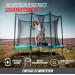 Přízemní trampolína InGround Favorit vč. bezp. sítě Comfort značky Berg Obrázek výrobku