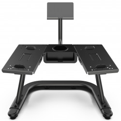 Straight-on view of the BowFlex SelectTech Stand with Tablet Tray