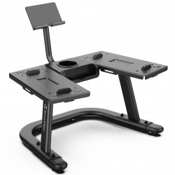 Diagonal view of the BowFlex SelectTech Stand with Tablet Tray