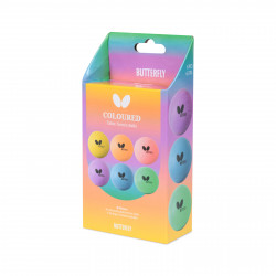 Butterfly Ball Coloured 6 Pack
