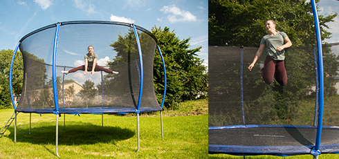 cardiojump Trampolin Advanced Riesenspaß mit Trainingseffekt