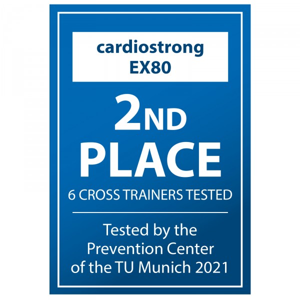 Vélo elliptique cardiostrong EX80 Touch Récompenses