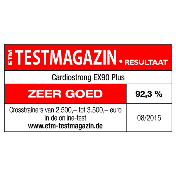 cardiostrong Crosstrainer EX90 PLUS Awards
