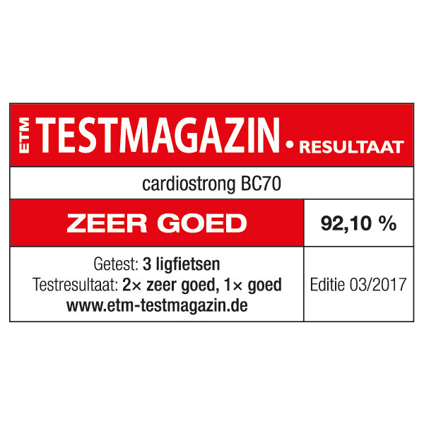 cardiostrong Ligfiets Hometrainer BC70 Awards