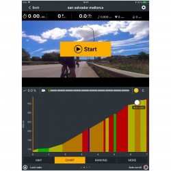 Vélo d'appartement cardiostrong BX70i avec Kinomap Photos du produit