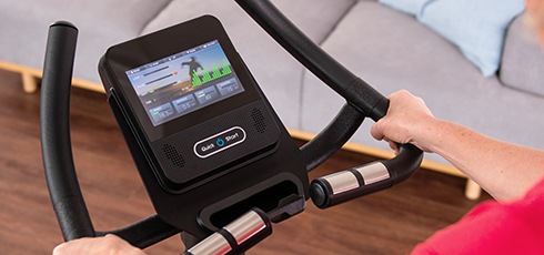 Vélo d'appartement cardiostrong BX60 Touch (2023) Console avec écran tactile