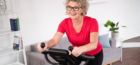 cardiostrong motionscykel BX60 Touch (2023) Home Entertainment med en skillnad
