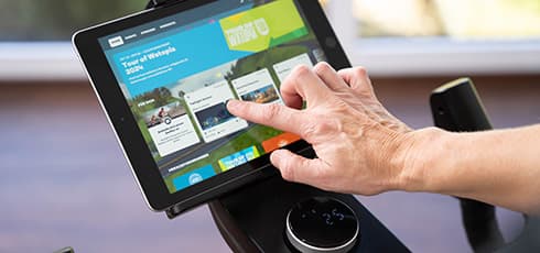 Vélo de biking cardiostrong IB50 Incline Compatible avec des applications pour vous divertir