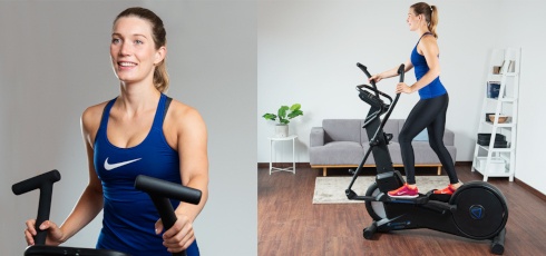 cardiostrong Crosstrainer EX60 Touch Exzellente und gelenkschonende Bewegung