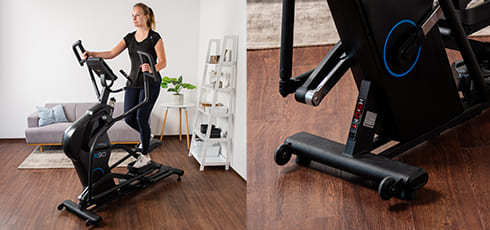 cardiostrong FX90 Touch cross trainer Home fitness – even for the smallest of houses