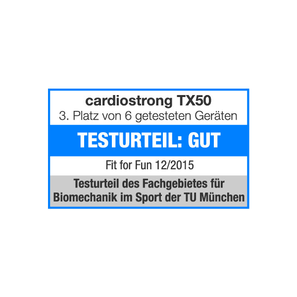 Bieżnia cardiostrong TX50 Nagrody