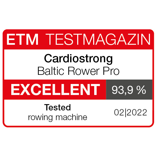 Vogatore cardiostrong Baltic Rower Pro Riconoscimenti