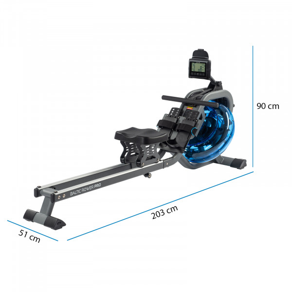 Hand Rower Dimensions cardiostrong Baltic Rower Pro Roeitrainer kopen met 152 ...