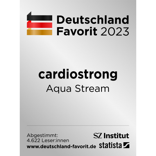 Rameur cardiostrong Aquastream Récompenses