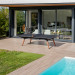 Cornilleau TT-Platte Origin dark stone schwarzer Rahmen Productfoto
