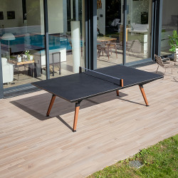 Cornilleau TT-Platte Origin dark stone schwarzer Rahmen Productfoto
