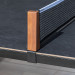 Cornilleau TT-Platte Origin dark stone schwarzer Rahmen Productfoto