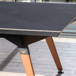 Cornilleau TT-Platte Origin dark stone schwarzer Rahmen Productfoto