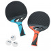 Table tennis bats set Cornilleau Duo Tacteo