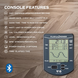 Rameur Fluid Rower EU-ROW Photos du produit