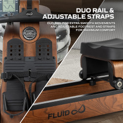 Rameur Fluid Rower EU-ROW Photos du produit