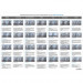 Fitshop poster with Multigym exercises Dutch Photos du produit