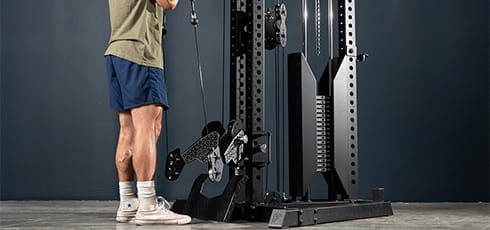 Force USA Kabelzugstation Tandem Tower Gebaut für professionelle Ansprüche