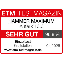 Finnlo by Hammer Krachtstation Autark 10.0 Awards