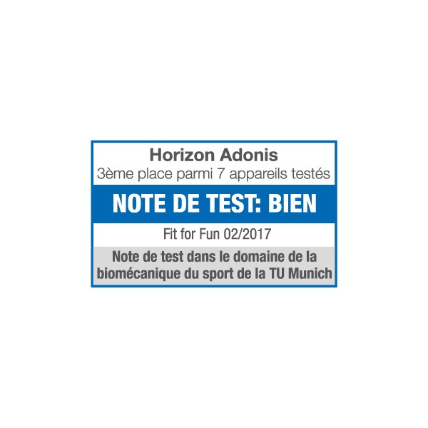 Banc de musculation Horizon Adonis Récompenses