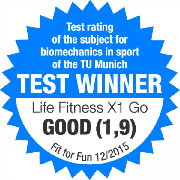 Life Fitness elliptical cross trainer X1 Go Awards