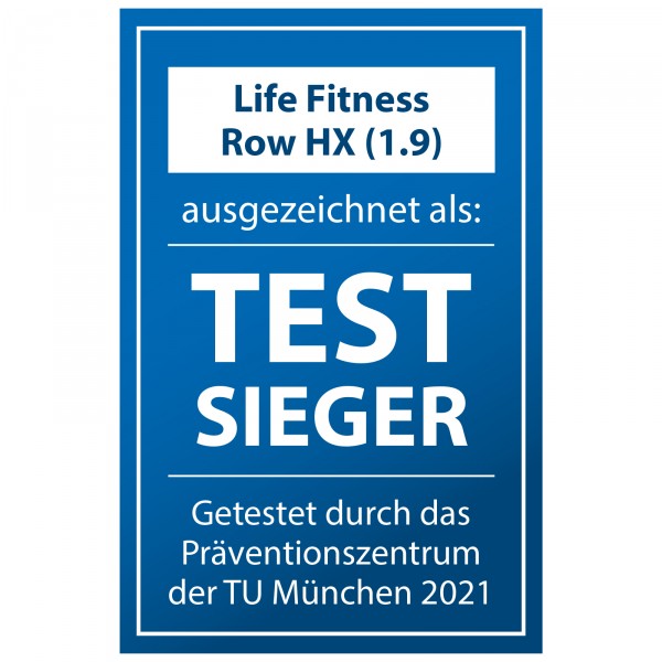 Life Fitness Rudergerät Row HX Auszeichnungen