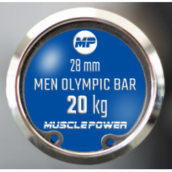 Muscle Power Halterstang MP816 50mm Photos du produit