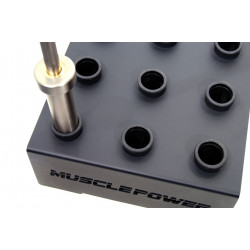 Muscle Power Opbergrek voor 9 H stangen Studio Photos du produit