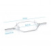 Muscle Power 50mm Hex Bar/Trap Bar 20kg Productfoto