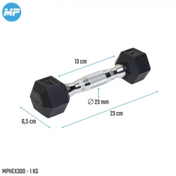 Muscle Power dumbbell 10kg Photos du produit