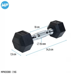 Muscle Power dumbbell 10kg Photos du produit