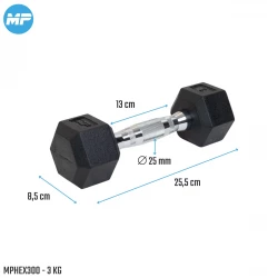 Muscle Power dumbbell 10kg Photos du produit