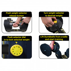 MX55 select dumbbell Photos du produit