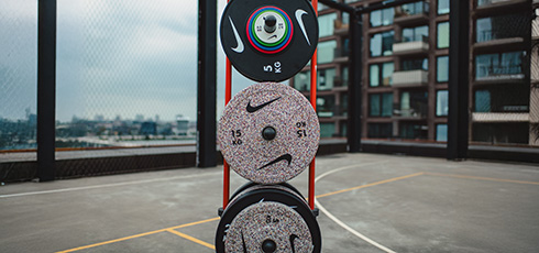 Nike Plate Tree & Barbell Holder Plenty of space