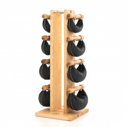 NOHrD Swing Turm Esche 2-4-6-8 kg Echtleder schwarz best. aus: Product picture