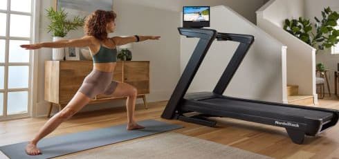 Tapis de course NordicTrack Commercial 1750 Console tactile 16" pour une expérience d'entraînement immersive