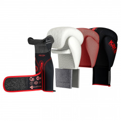 RDX Boxhandschuhe F6 Kara schwarz Immagini del prodotto