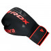 RDX Boxhandschuhe F6 Kara schwarz Immagini del prodotto