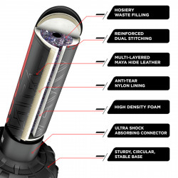 RDX Freistehender Boxsack F6 6ft KARA mit Boxhandschuhen Produktbild