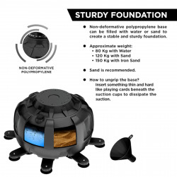 RDX Freistehender Boxsack F6 6ft KARA mit Boxhandschuhen Produktbild