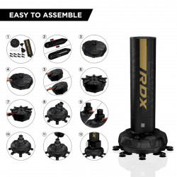 RDX Freistehender Boxsack F6 6ft KARA mit Boxhandschuhen Produktbild