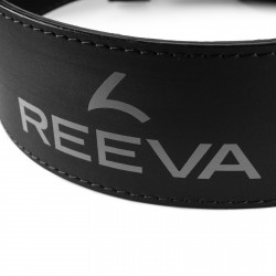 Reeva microfiber fitness lifting belt (6mm) met gesp Productfoto